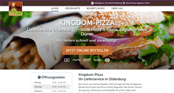 Desktop Screenshot of kingdompizza.de
